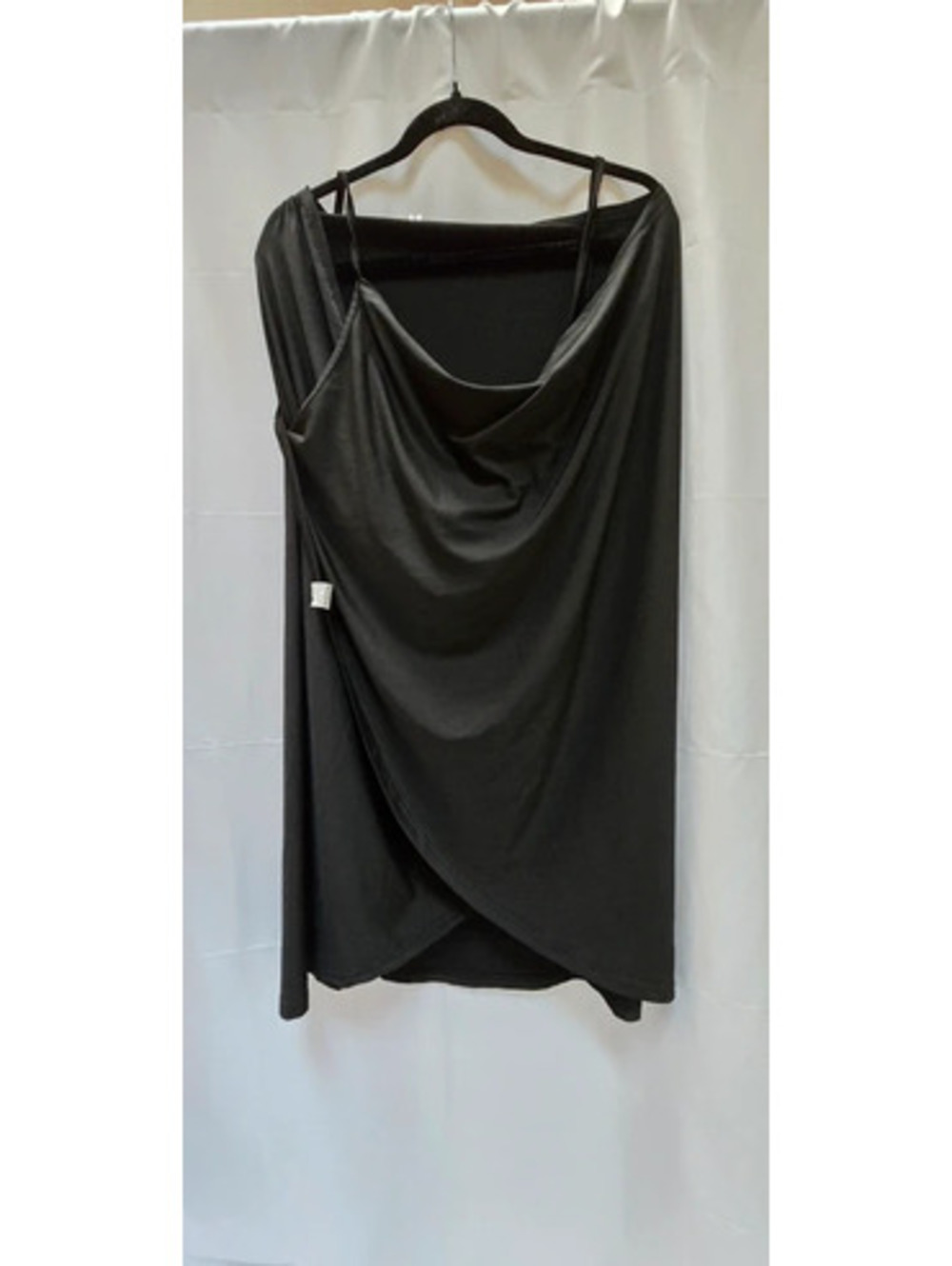 Rose Gal Black Sarong Wrap Swim Cover Up Plus Size 5X